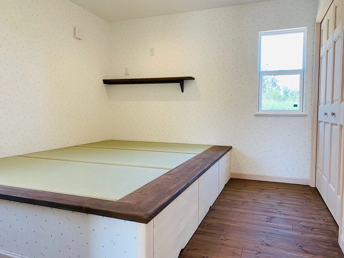 茨城県土浦市OAKSTYLE（オークスタイル）のアメリカンスタイル住宅の和室