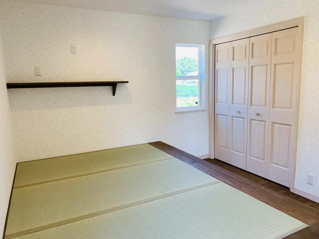 茨城県土浦市OAKSTYLE(オークスタイル)のアメリカンスタイル住宅の和室