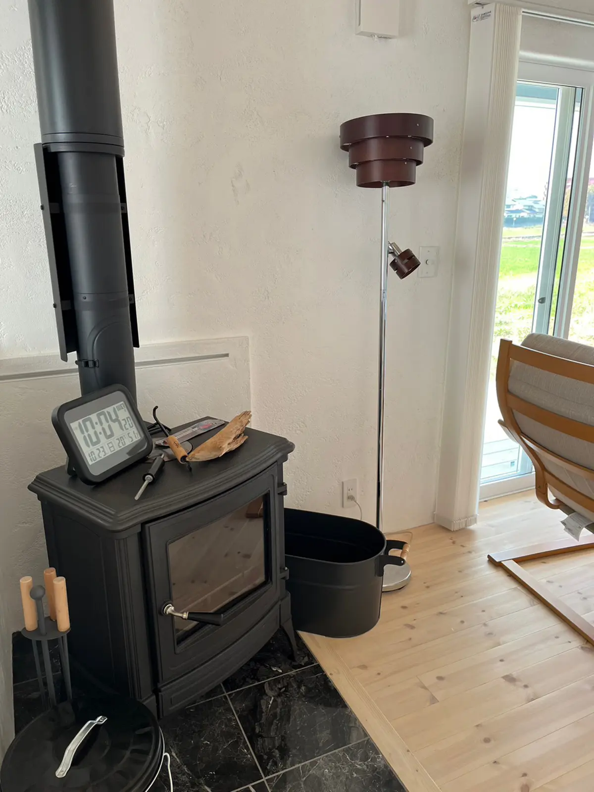 茨城県土浦市OAKSTYLE（オークスタイル）のアメリカンスタイル住宅の暖炉