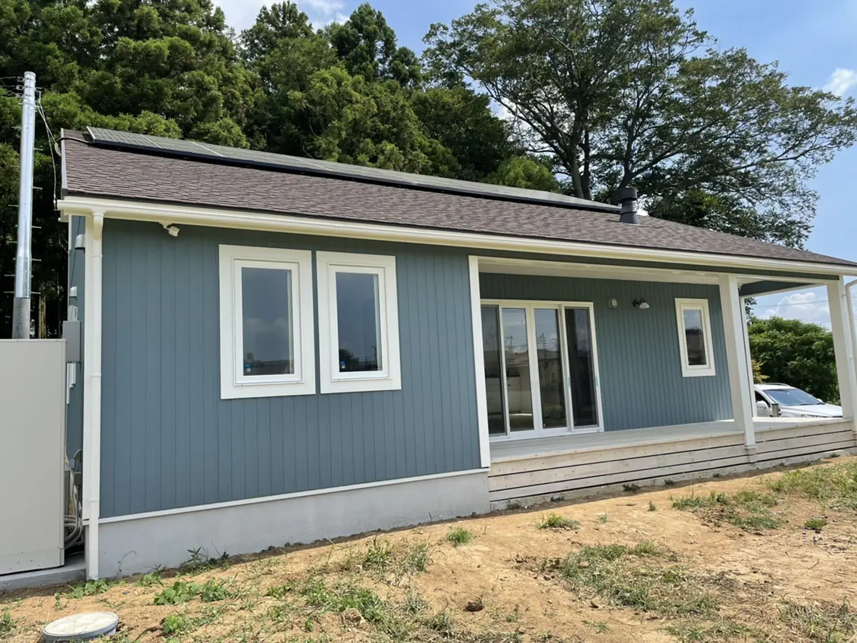 茨城県土浦市OAKSTYLE（オークスタイル）のアメリカンスタイル住宅の外観