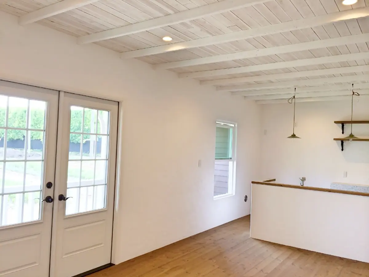 茨城県土浦市OAKSTYLE（オークスタイル）のアメリカンガレージスタイル住宅のダイニング