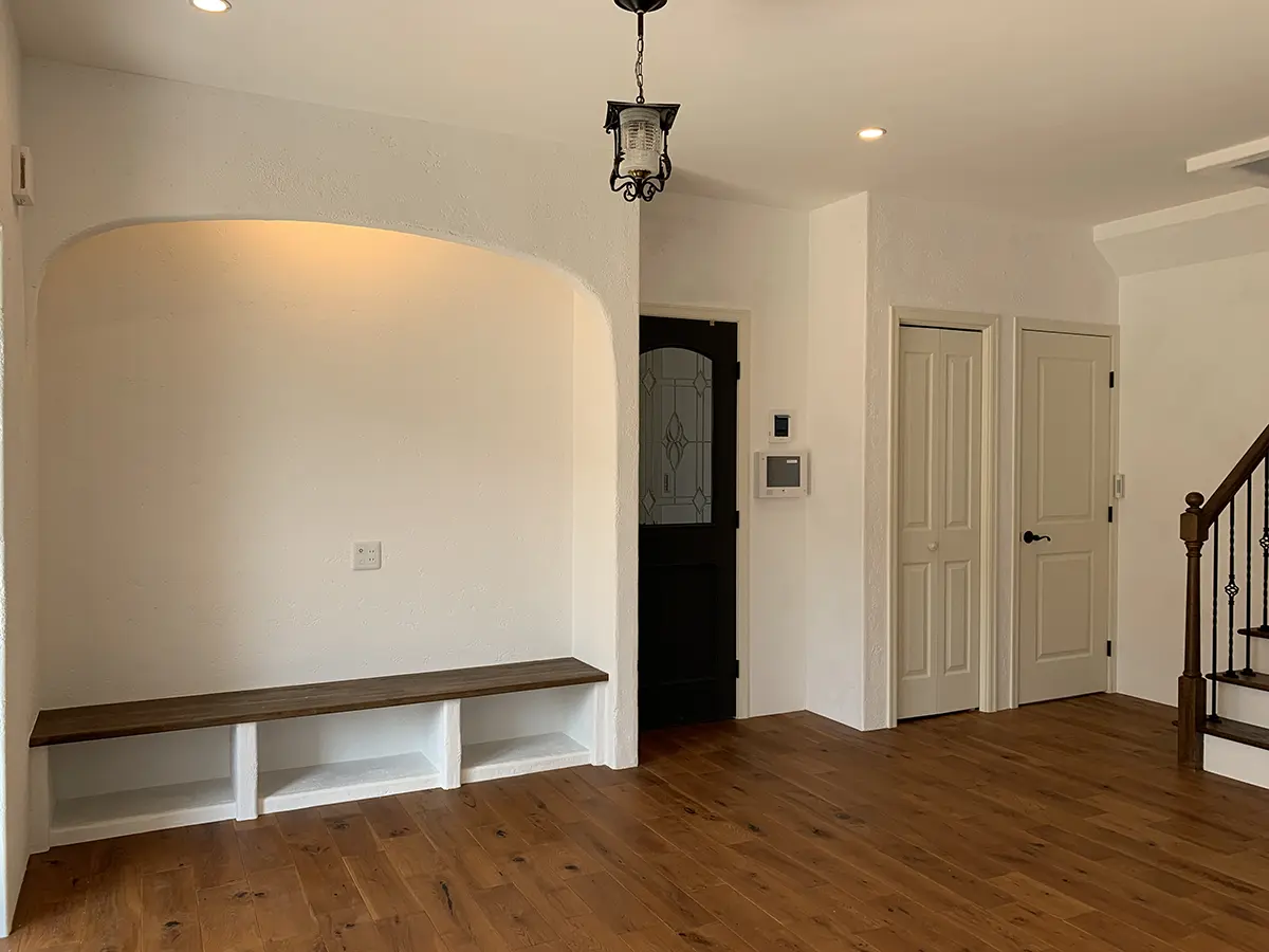 茨城県土浦市OAKSTYLE（オークスタイル）のアメリカンガレージスタイル住宅の内観