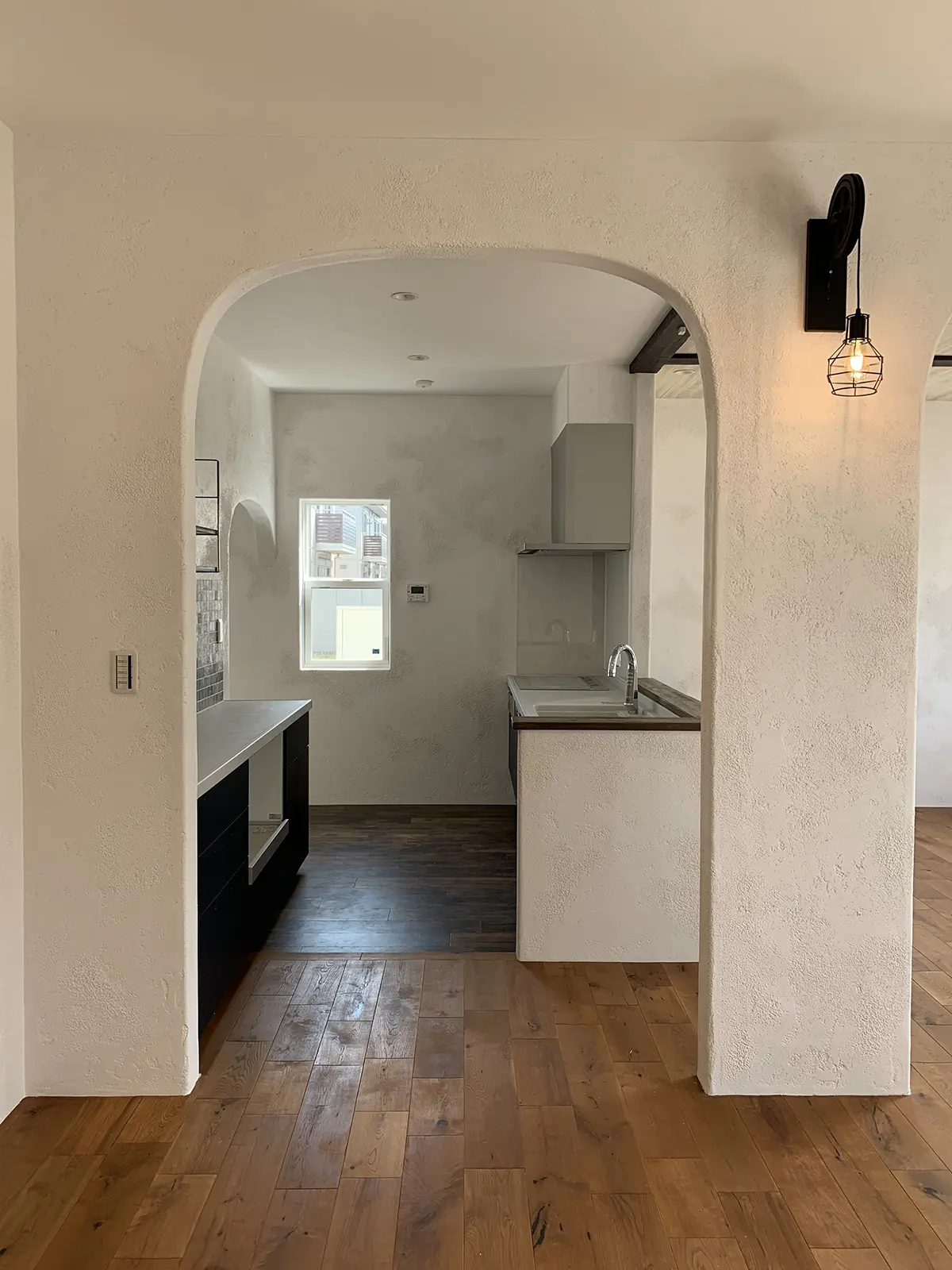 茨城県土浦市OAKSTYLE（オークスタイル）のアメリカンガレージスタイル住宅の内観